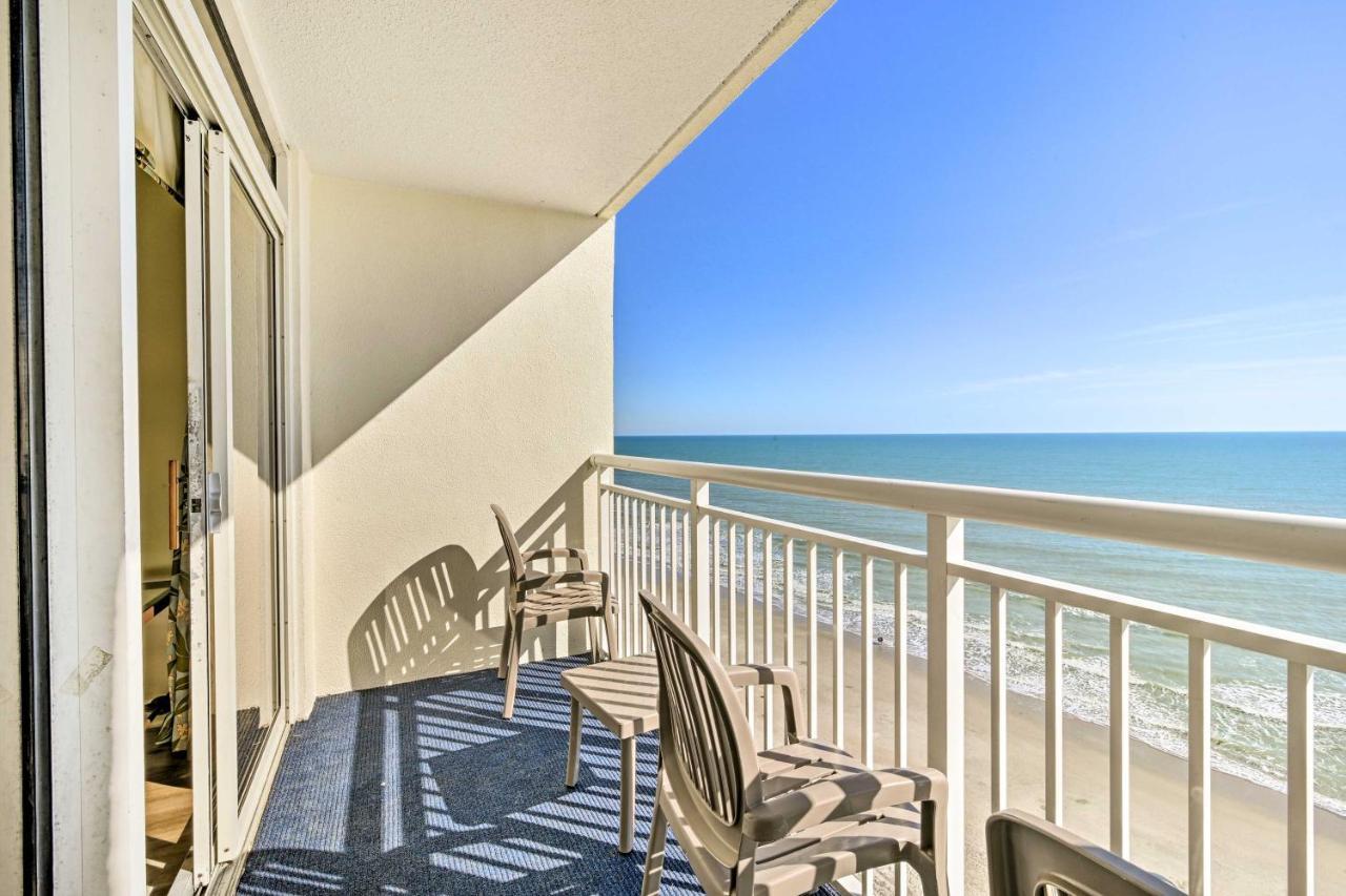 Oceanfront Myrtle Beach Condo With Balcony! Ngoại thất bức ảnh